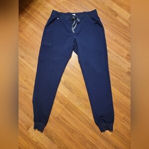 Navy FIGS joggers womens medium tall